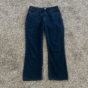 Kut from the Kloth Navy Straight Leg Jeans